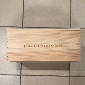 David Yurman Tan Wooden Box